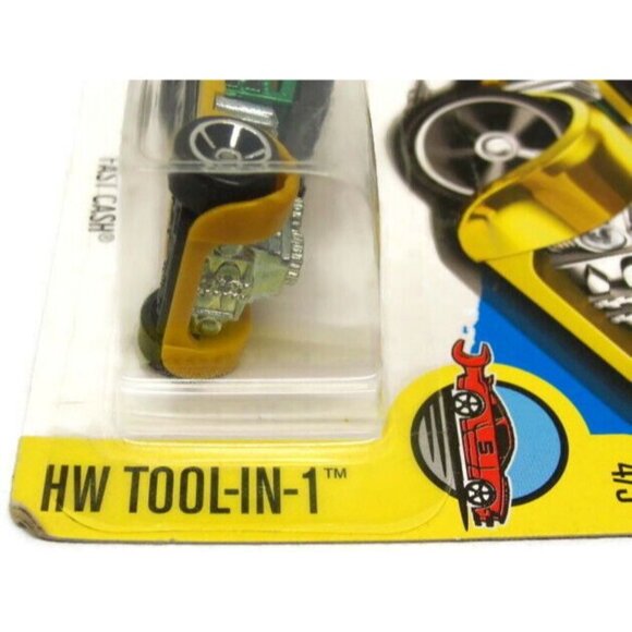 Hot Wheels 2016 HW Tool-in-1 Fast Cash Die-Cast Green Metallic MONEY CLIP nib - Picture 4 of 9